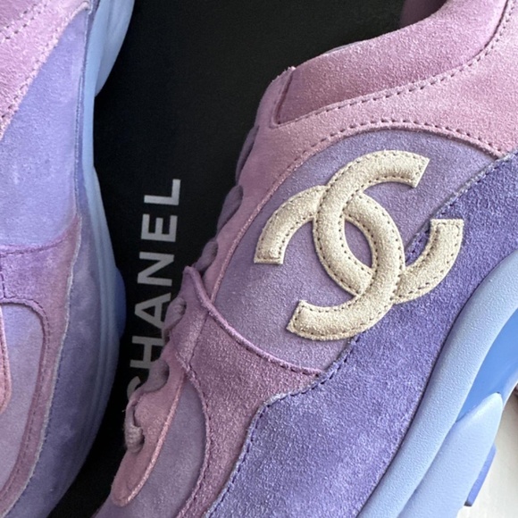Chanel purple trainers - Picture 7 of 8